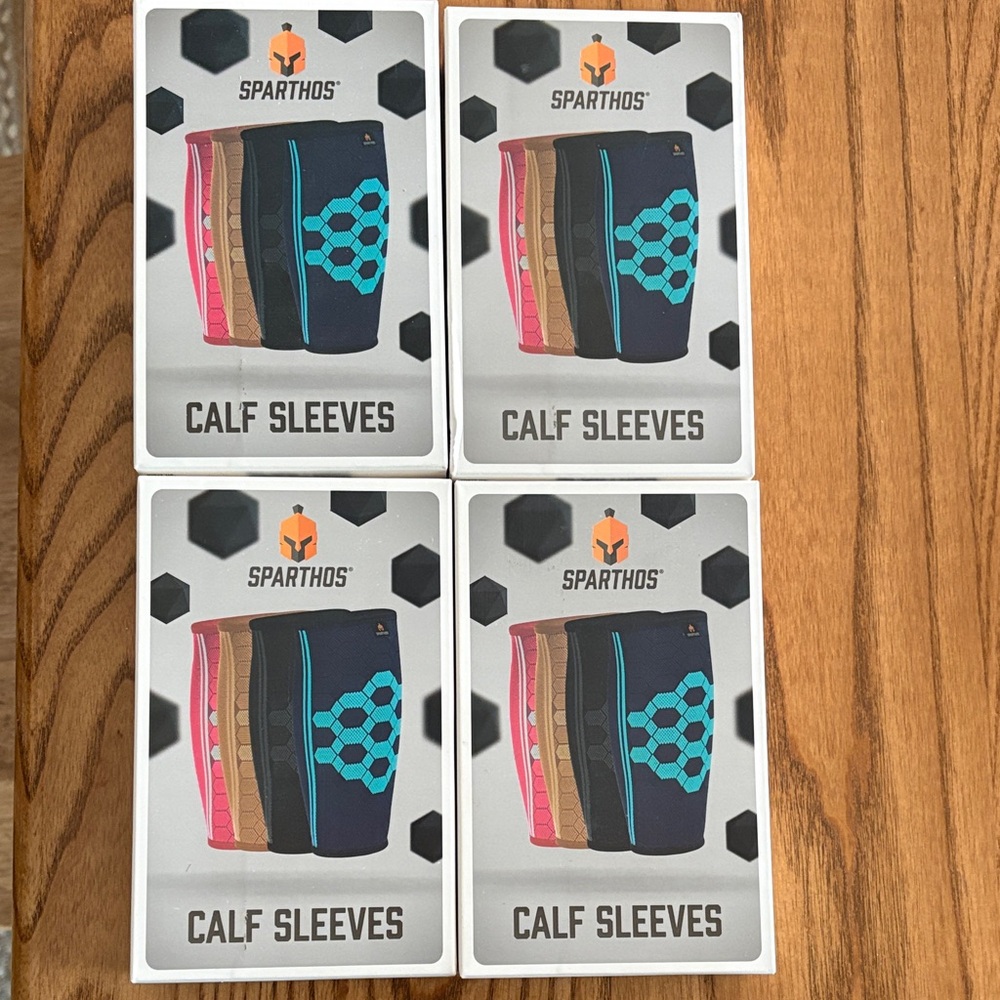 Calf Sleeves - Large Beige Brand new boxes never opened